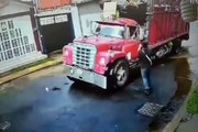 Un camion vraiment trop chargé
