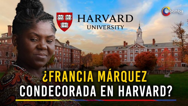 Francia Márquez recibe reconocimiento en la prestigiosa Universidad de Harvard por estas razones