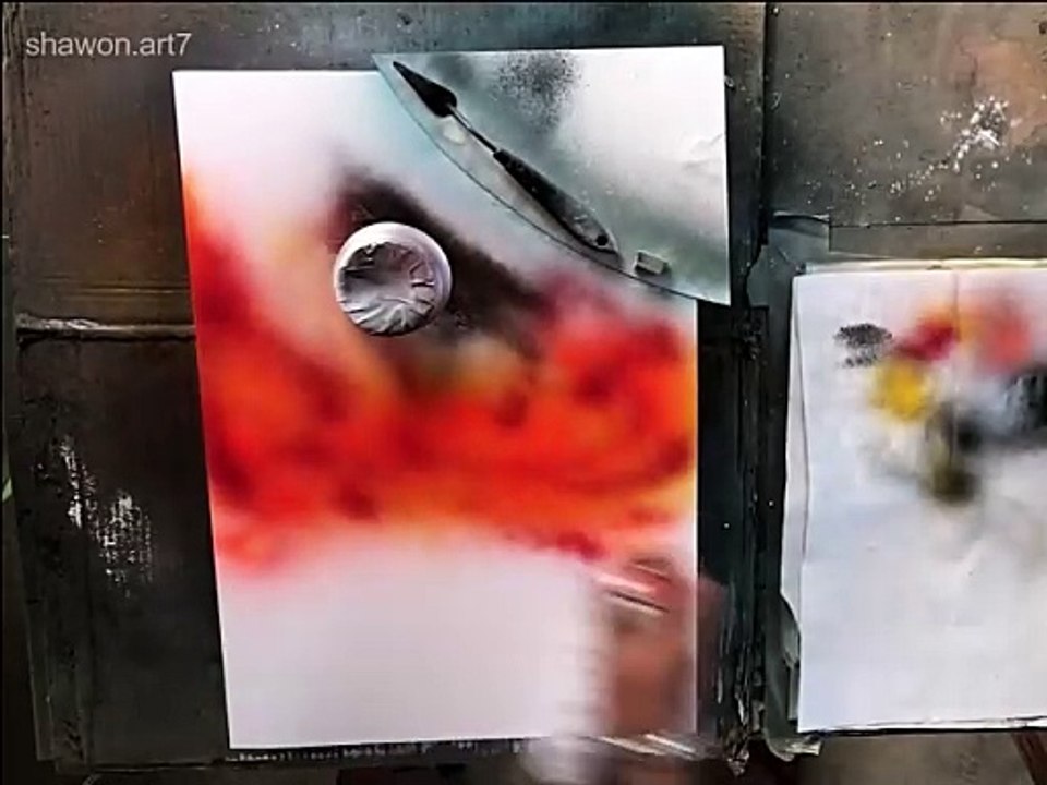 Spray art ❤️
