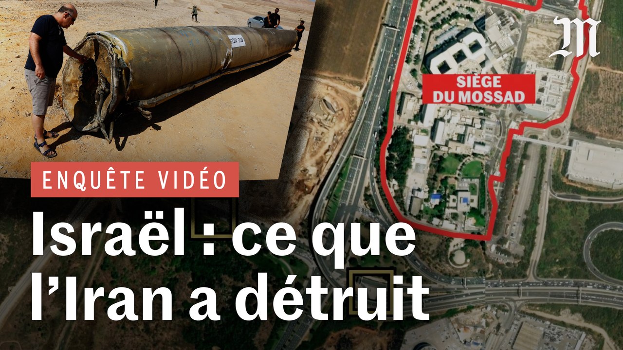 Frappes de l’Iran : les images analysées par « Le Monde » montrent plusieurs sites israéliens stratégiques touchés