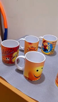 Emoji Printed Ceramic Mug Unboxing Adorable Birthday Gift for All Ages!