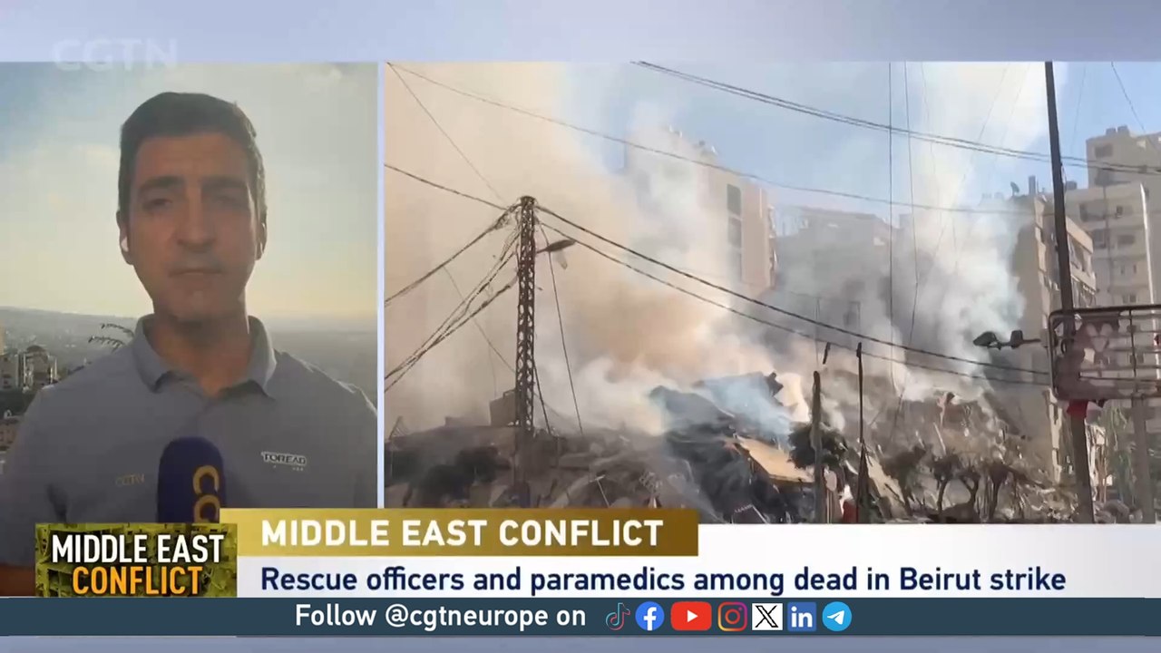 Israel strikes on Beirut continue