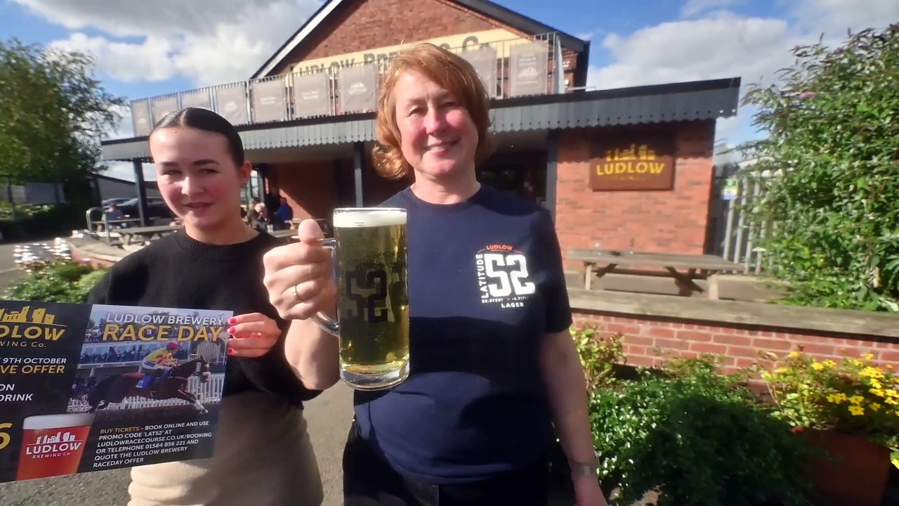 Ludlow Brewery are getting ready for there annual Ludlow Race Course day.