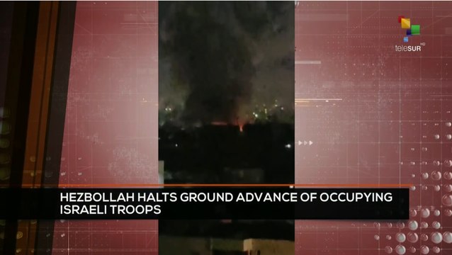 FTS 12:30 03-10: Hezbollah reinforces containment of ground advance of Israeli troops