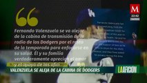 Dodgers informa que Fernando Valenzuela deja las transmisiones de los juegos del equipo