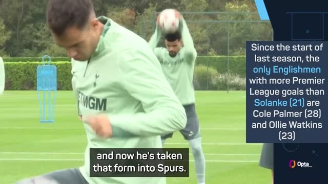 Carsley lauds 'extremely talented' Solanke after England call-up