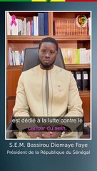 Bassirou Diomaye Faye : Notre engagement commun fera reculer le cancer du sein dans notre pays.  #OctobreRose