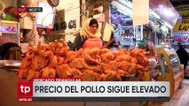 El pollo llega más caro, más pequeño y en menor cantidad a mercados de Cochabamba