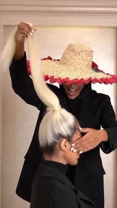 "It Took Me Over 13 Hours To Create This Braided Hat With Natural Hair As I Always Say I Feel Beyond Happy To Be Able To Share My Works To Art Here Of This Thousands Viewers From All Over The World Follow For More Videos Have Trending reels"...!!