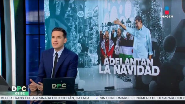 ¡El presidente de Venezuela, Nicolás Maduro, adelanta la Navidad!