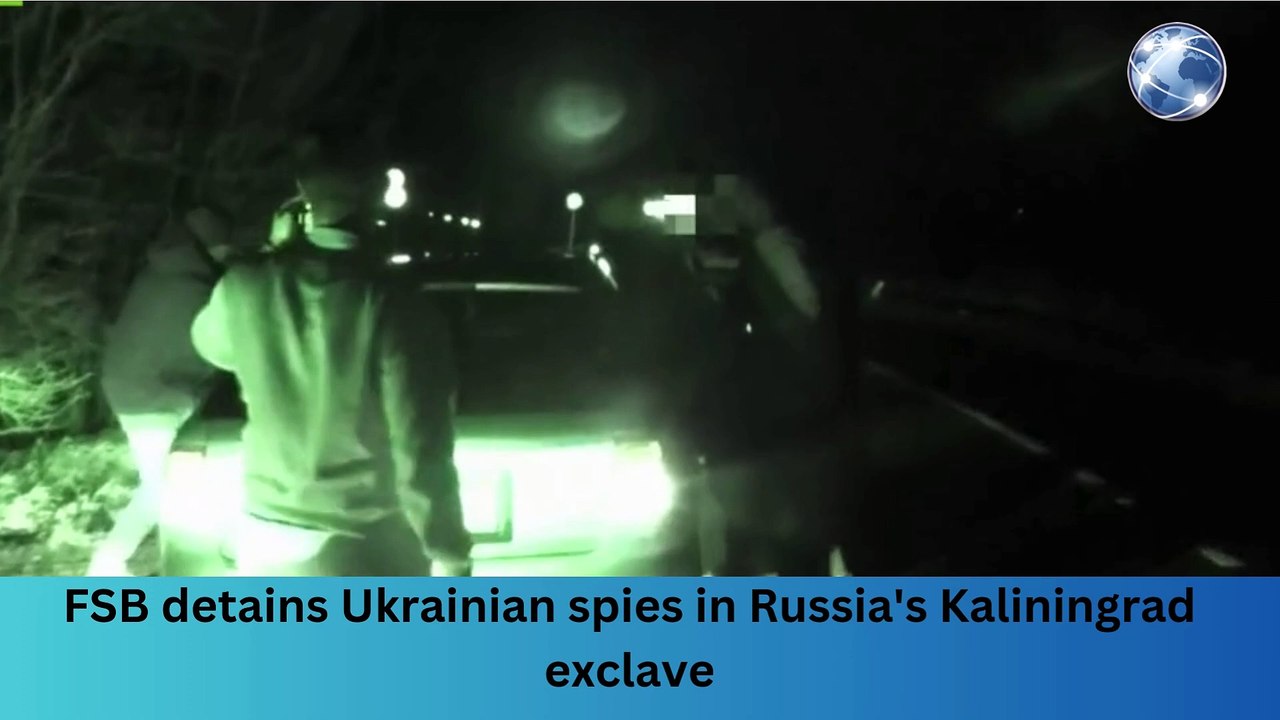 FSB detains Ukrainian spies in Russia's Kaliningrad exclave’#breakingnews #worldnews #news