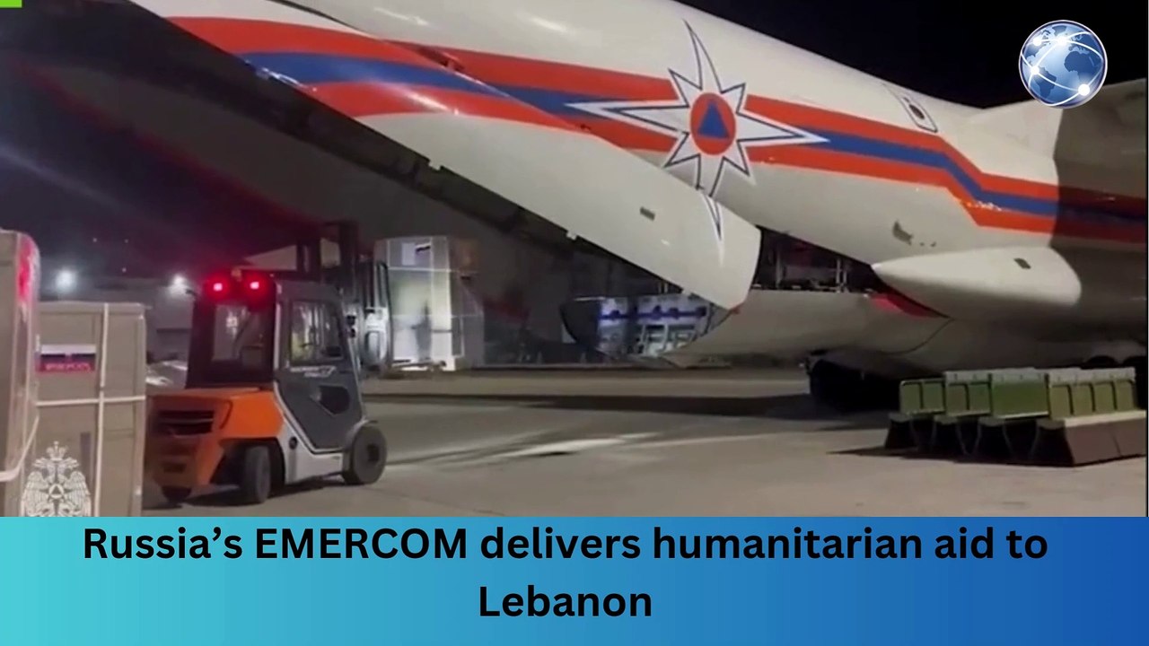 Russia’s EMERCOM delivers humanitarian aid to Lebanon ’#breakingnews #worldnews #news