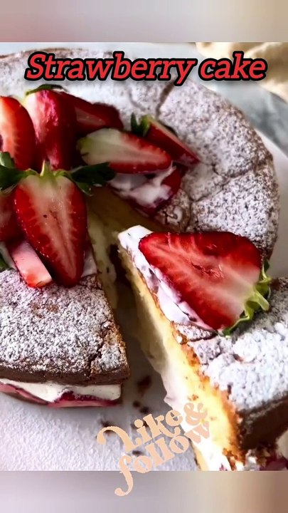 Strawberry cake