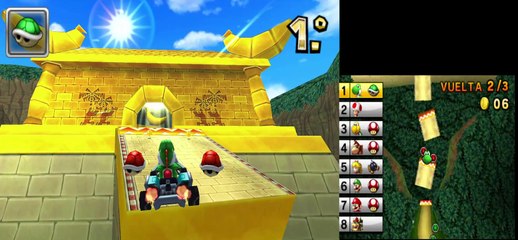 MATANDO EL TIEMPO CON MARIO KART 7. COPA ESPECIAL 50CC. GAMEPLAY EN ESPAÑOL. #4.