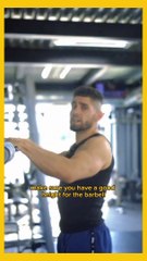 Barbell squats part 1st