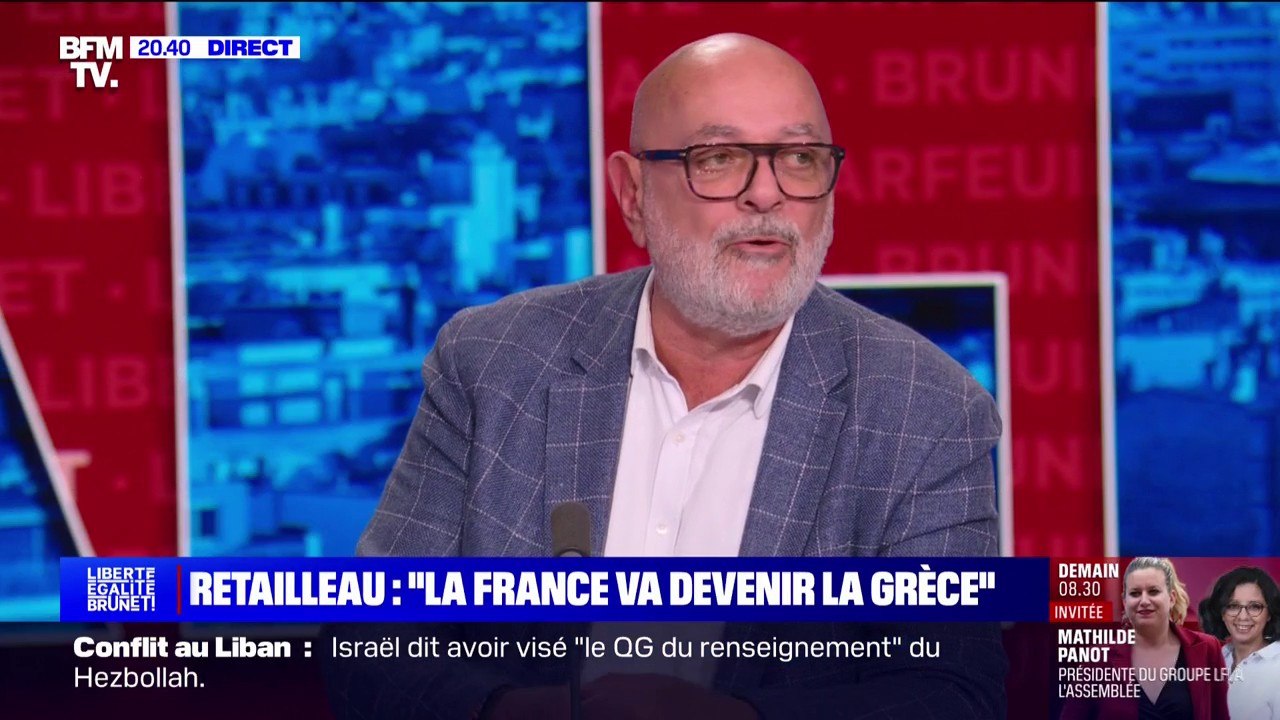 Report de l'indexation des pensions: "Les retraités ne vont pas perdre d'argent par rapport à ce qu'ils ont là", affirme Bruno Millienne (Modem)
