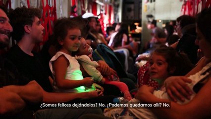 Los evacuados de Líbano: "¿Adónde podemos ir?"