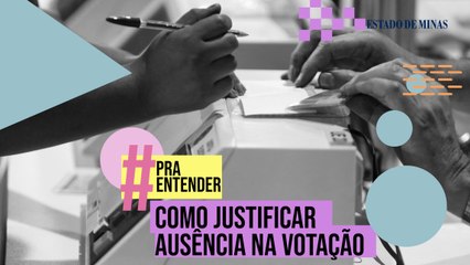 Saiba como justificar o voto pelo celular ou após a votação