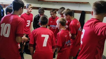 La seconde victoire en championnat des U15A