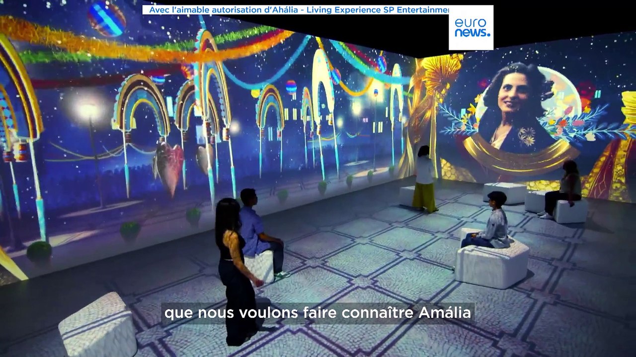 Une exposition immersive dédiée à la chanteuse de fado Amália Rodrigues