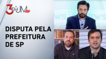 Boulos tem 26% dos votos em SP, com Marçal e Nunes empatados em 24%, segundo Datafolha