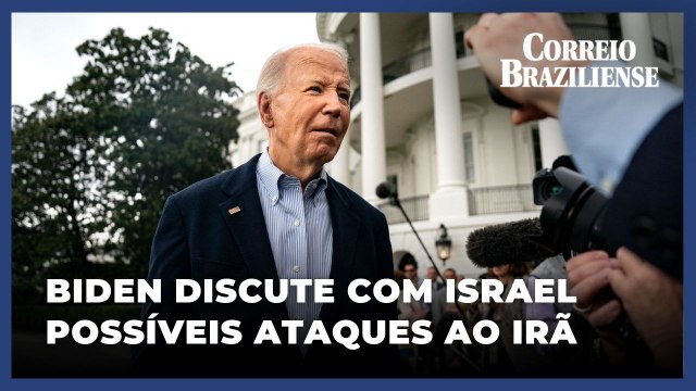 Biden afirma que discute com Israel possíveis ataques contra instalações petrolíferas no Irã