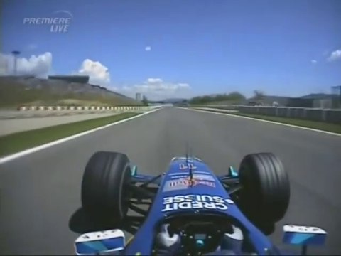 F1 – Giancarlo Fisichella (Sauber Ferrari V10) Onboard – Spain 2004