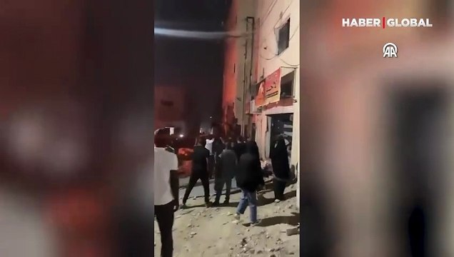 İsrail, Batı Şeria'da mülteci kampını vurdu! Çok sayıda ölü var