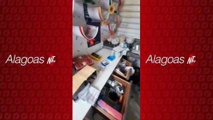 Estabelecimento é arrombado na antiga feirinha do Helio 2, na parte alta de São Migue dos Campos