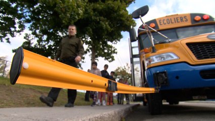 Autobus scolaires : former des élèves pour éviter des accidents