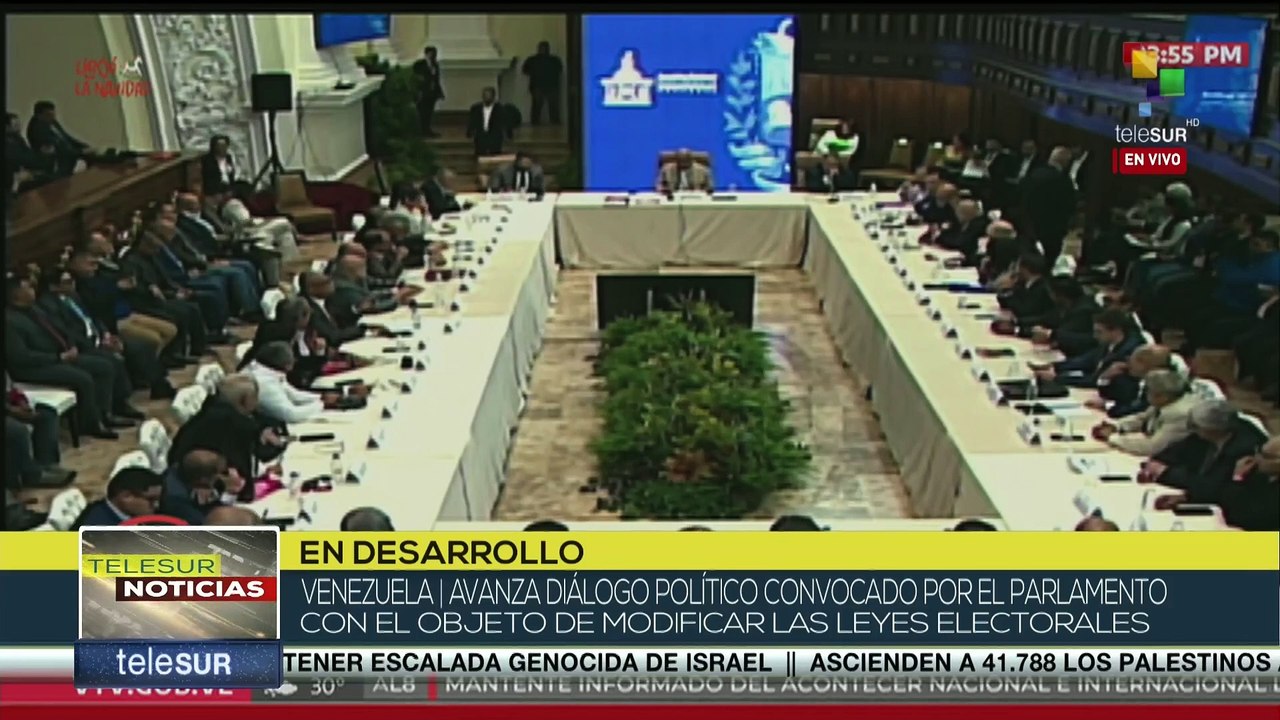 Timoteo Zambrano y Bernabé Gutiérrez dictaron sus diálogos ante la AN