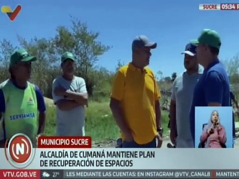 Sucre | Habitantes del municipio Sucre son beneficiados con jornada de recuperación de espacios
