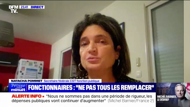 Fonctionnaires non remplacés: Tous les fonctionnaires ont une utilité sociale et sont au service du public , juge Natacha Pommet (CGT fonction publique)