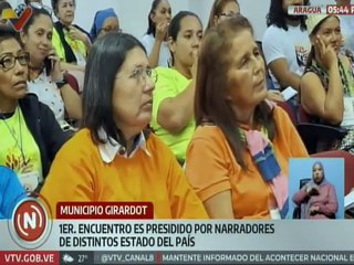 Aragua | Autoridades regionales participan en el 1er encuentro de Narradores Orales del país