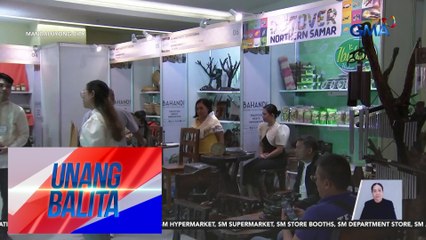 Mga produktong mula sa Region 8, tampok sa "Bahandi Eastern Visayas Trade Fair" | Unang Balita