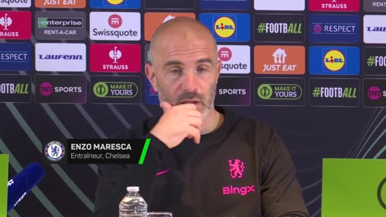 FOOTBALL : Ligue Europa Conférence : Chelsea - Maresca “heureux” pour Nkunku et Fofana