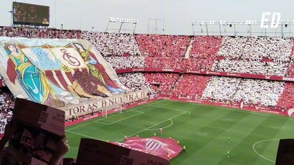 Himno del Sevilla FC antes del Gran Derbi