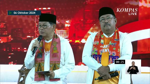Cagub Dharma Kritisi Program CCTV Pramono, Singgung Lagi soal Adab |Debat Pilkada 2024
