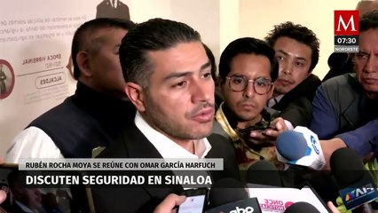 Rubén Rocha se reúne con García Harfuch para abordar temas de seguridad en Sinaloa