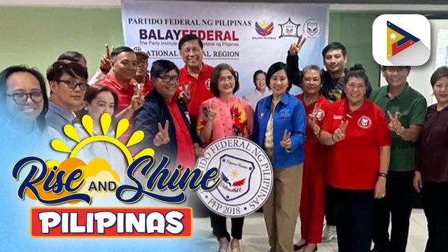 Ilang bagong miyembro ng Partido Federal ng Pilipinas, nanumpa