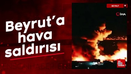 İsrail'den Beyrut'a hava saldırısı: Nasrallah'ın halefini vurduk