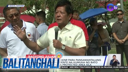 PBBM, pinangunahan ang pamimigay ng family food packs, yero at kahoy sa mga nasalanta ng bagyo | Balitanghali