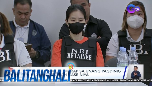 Shiela Guo, humarap sa unang pagdinig ng deportation case niya | Balitanghali