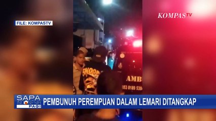 Terduga Pelaku Pembunuhan Perempuan dalam Lemari Ditangkap Polisi