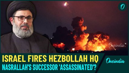 Nasrallah's Successor Comes Under Fire Amid Israel's Ruthless Retaliation: Major Missile Blitz On HQ