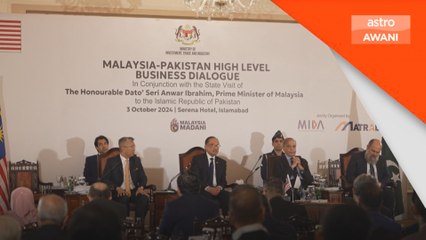 Lawatan PM ke Pakistan raih potensi perdagangan RM2.65b