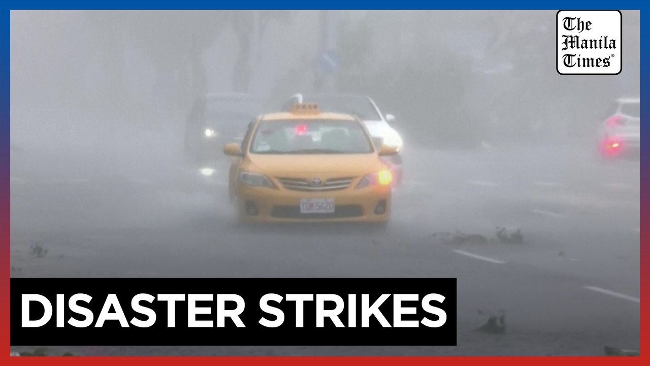 Typhoon 'Krathon' makes landfall in Taiwan, causes damage