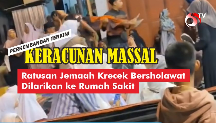 Keracunan Makanan, Ratusan Jemaah Krecek Bersholawat Dilarikan ke Rumah Sakit
