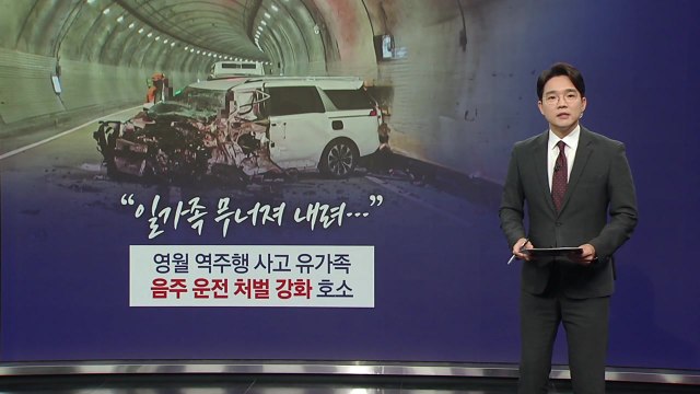 음주 사고에 일가족이... 영월 역주행 사고 유가족의 호소 [앵커리포트] / YTN