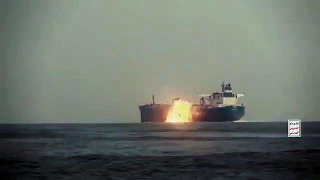 Husiler İngiliz petrol gemisini vurdu